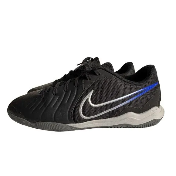 Nike Tiempo Legend 10 Academy IC Black Soccer Cleats DV4341-040 Mens Sz 9 Shoes