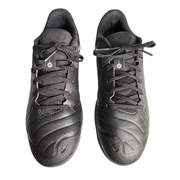 Nike Tiempo Legend 10 Academy IC Black Soccer Cleats DV4341-040 Mens Sz 9 Shoes