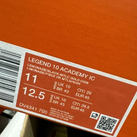 Nike Tiempo Legend 10 Academy Mad Ready Pack Men Soccer Shoes DV4341-700 Sz 11