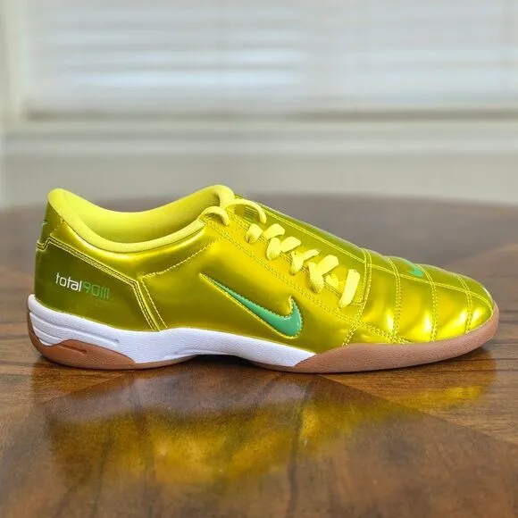 Nike Total 90 3 SP III Dynamic Yellow Gold Soccer Shoes SE HJ9351-700 Men's 10.5