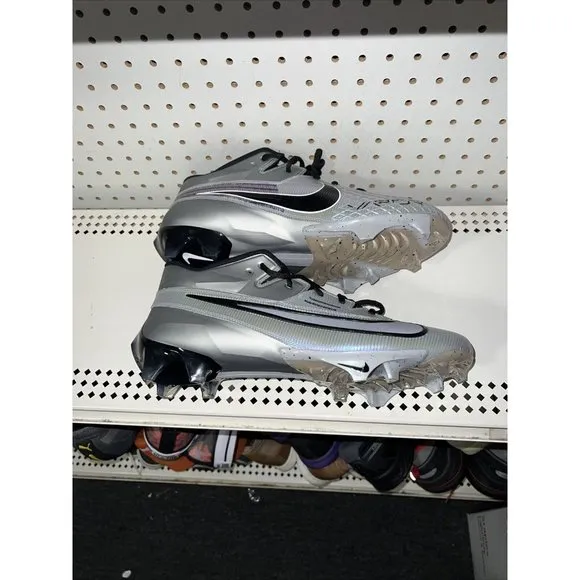 Nike Vapor Edge Elite 360 2 Mens Football Cleats Size 14 Gray Black DA5457-002