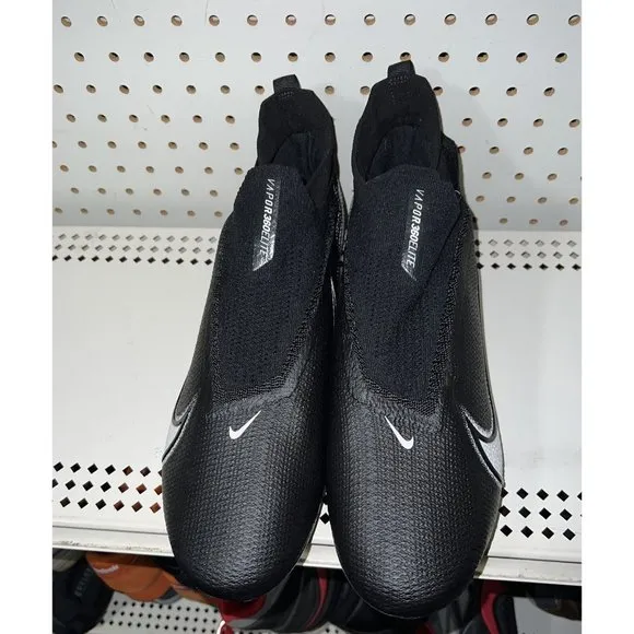 Nike Vapor Edge Elite 360 Mens Football Cleats Size 14.5 Black White CV6282-009