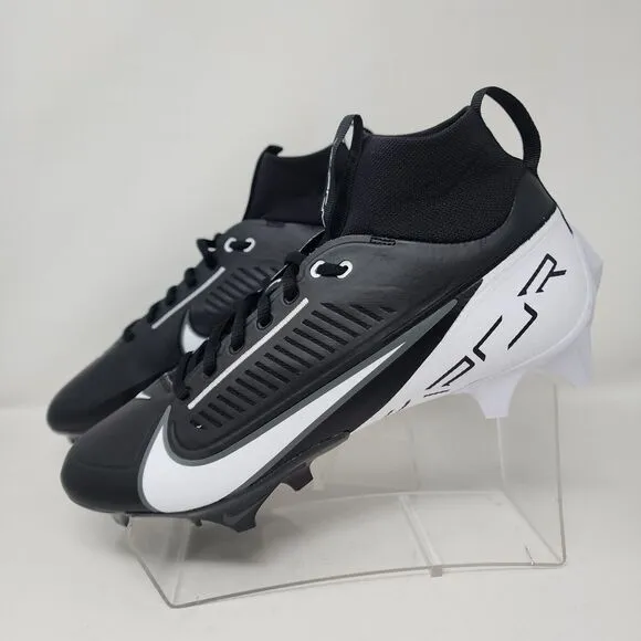 Nike Vapor Edge Pro 360 2 Football Cleats Mens 11.5 Black Logo Spell Out Lace Up