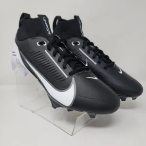 Nike Vapor Edge Pro 360 2 Football Cleats Mens 11.5 Black Logo Spell Out Lace Up