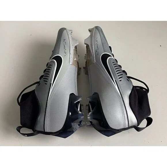 Nike Vapor Edge Pro 360 2 Grey Black Football Cleats DA5456-002 Men’s Sz 13