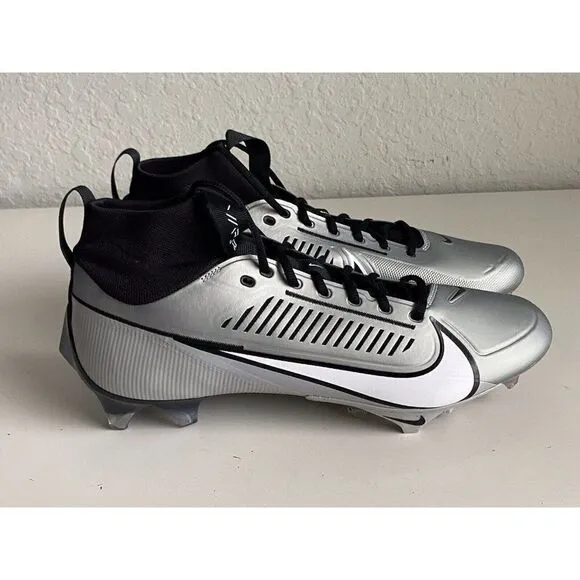 Nike Vapor Edge Pro 360 2 Grey Black Football Cleats DA5456-002 Men’s Sz 13