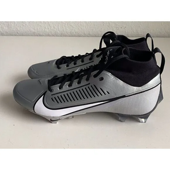 Nike Vapor Edge Pro 360 2 Grey Black Football Cleats DA5456-002 Men’s Sz 13