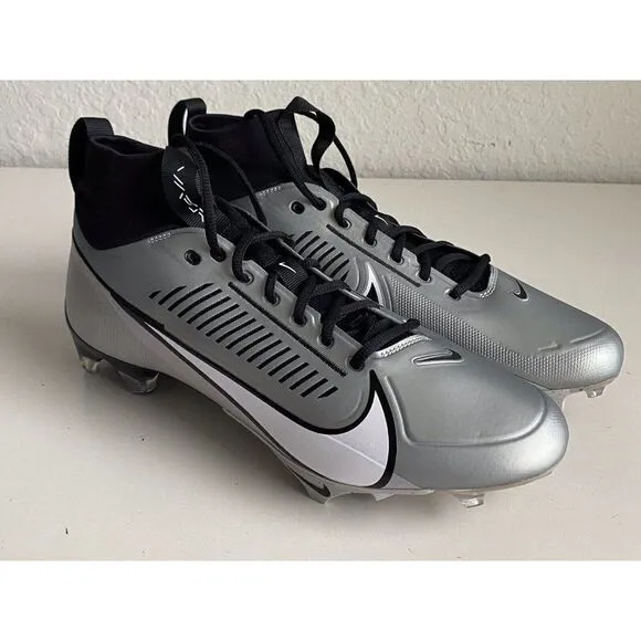 Nike Vapor Edge Pro 360 2 Grey Black Football Cleats DA5456-002 Men’s Sz 13