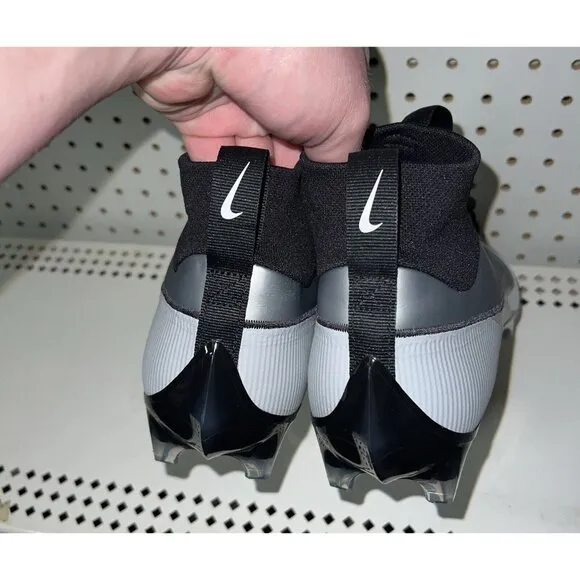 Nike Vapor Edge Pro 360 2 Mens Football Cleats Size 13 Gray Black White