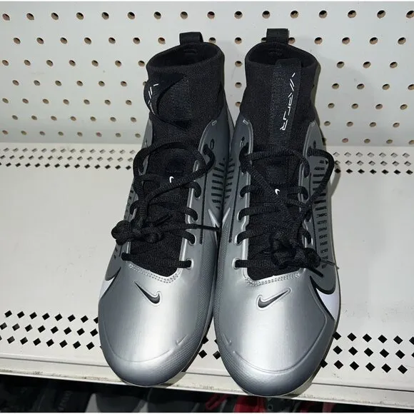 Nike Vapor Edge Pro 360 2 Mens Football Cleats Size 13 Gray Black White
