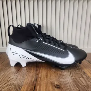 Nike Vapor Edge Pro 360 2 Mens Size 10 Black White Football Cleats DA5456-001