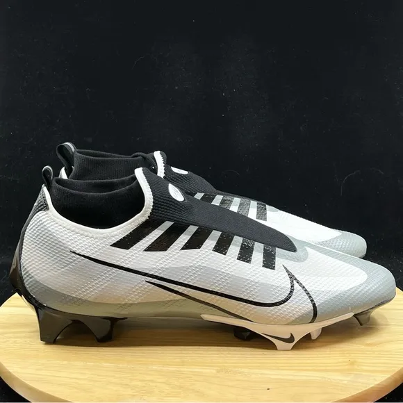Nike Vapor Edge Pro 360 Football Cleats White Black DQ3670-100 Men's Size 14 NEW