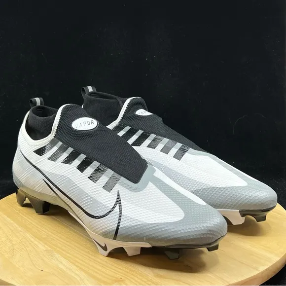 Nike Vapor Edge Pro 360 Football Cleats White Black DQ3670-100 Men's Size 14 NEW