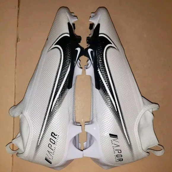 NIKE VAPOR EDGE PRO 360 FOOTBALL WHITE/BLACK MEN'S SIZE 11.5 NEW