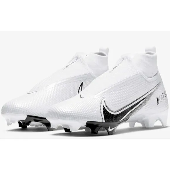 NIKE VAPOR EDGE PRO 360 FOOTBALL WHITE/BLACK MEN'S SIZE 11.5 NEW