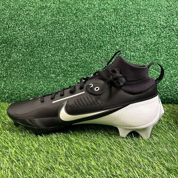 Nike Vapor Edge Pro 360 Mens‎ 14 Black White Football Cleats da5456-001 NEW