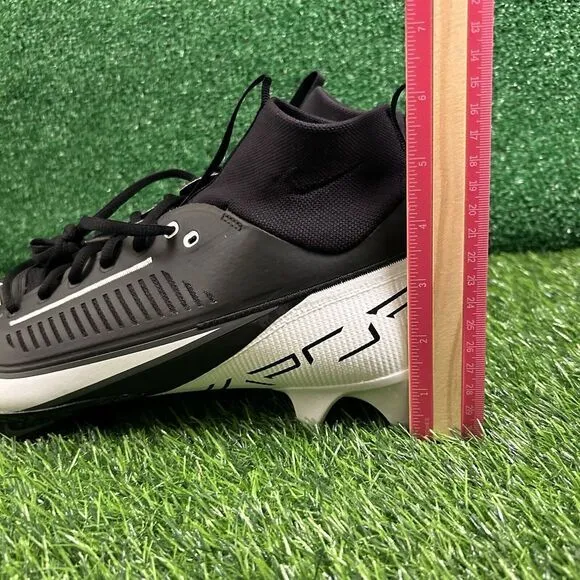 Nike Vapor Edge Pro 360 Mens‎ 14 Black White Football Cleats da5456-001 NEW