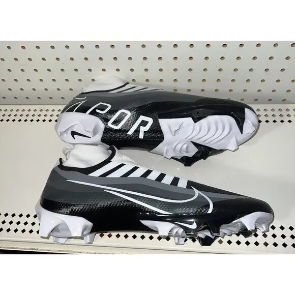 Nike Vapor Edge Pro 360 Mens Football Cleats Size 14 Gray White Black DQ3670-001
