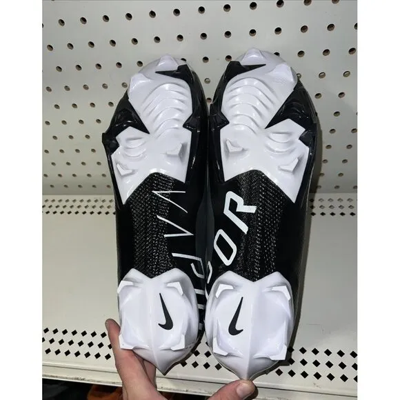 Nike Vapor Edge Pro 360 Mens Football Cleats Size 14 Gray White Black DQ3670-001