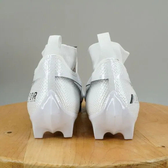 Nike Vapor Edge Pro 360 Men's Size 13.5 Wide Football Cleats White Black NEW