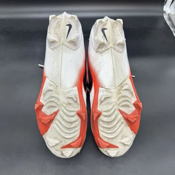 Nike Vapor Edge Speed 360 White Team Orange Black CD0082-104 Mens Size 11 EUC