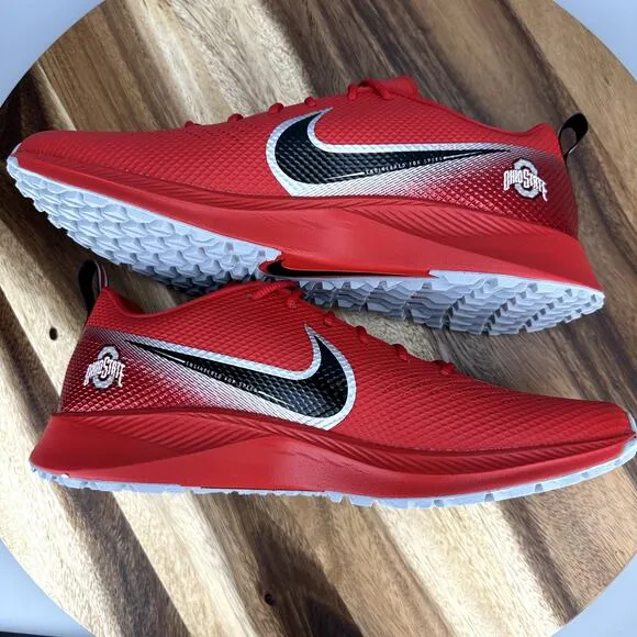 Nike Vapor Edge Turf Size 12 Ohio State PE Football Training Shoes CV1672-602
