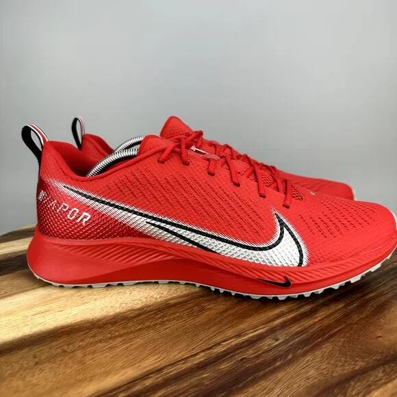 Nike Vapor Edge Turf Size 12 Ohio State PE Football Training Shoes CV1672-602