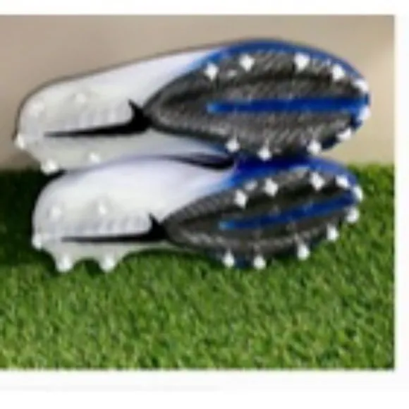 NIKE VAPOR UNTOUCHABLE 2 ELITE FOOTBALL CLEATS ROYAL/WHITE MEN'S Size 13 NEW