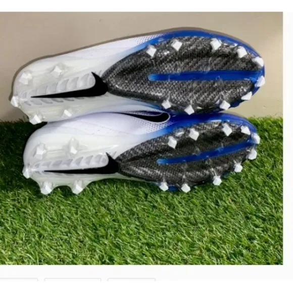 NIKE VAPOR UNTOUCHABLE 2 ELITE FOOTBALL CLEATS ROYAL/WHITE MEN'S Size 13 NEW