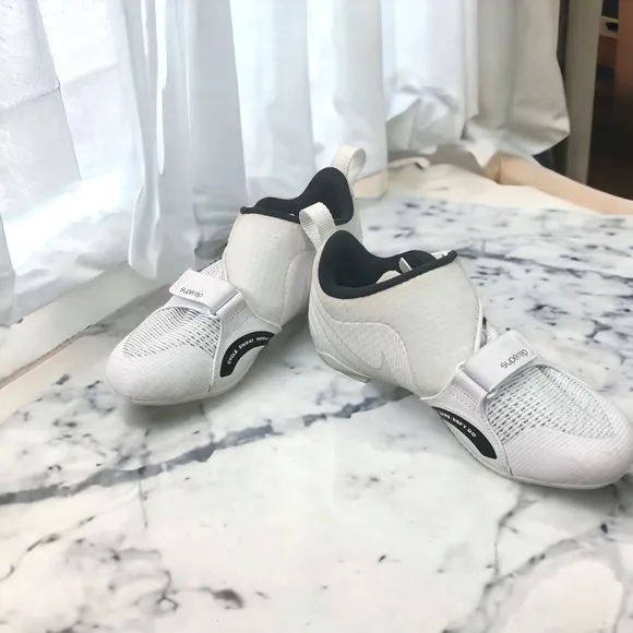 Nike White &amp; Black SuperRep Cycle Sneaker SIZE 7 Cycling No Box