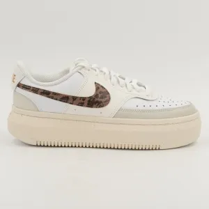 Nike Women's Court Vision Alta 'Leopard' DO2791-100 Platform Sneaker size 8.5