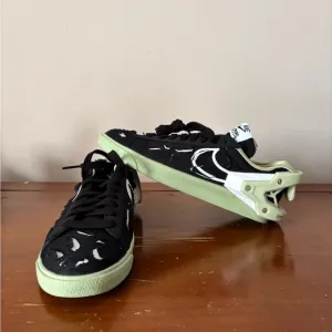 Nike x Acronym Blazer Low Black Olive Aura Mens Shoes Size 6