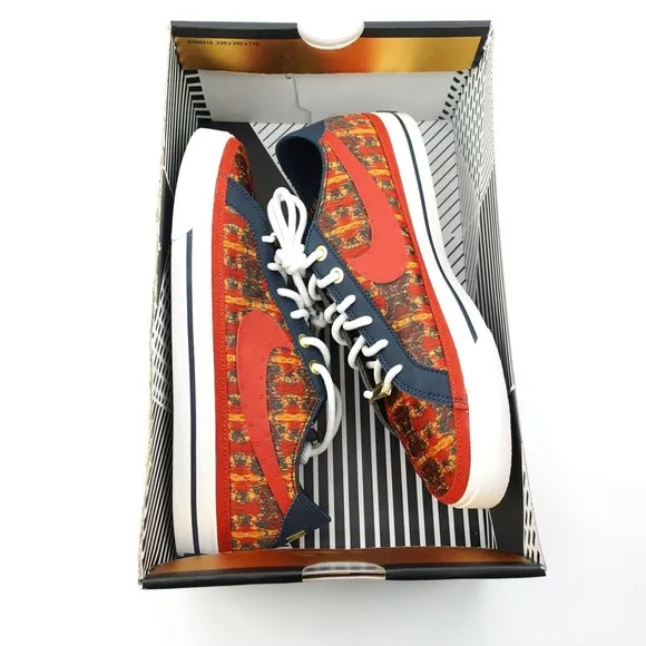 Nike X Serena Williams Court Legacy Shoes Red Yellow DM8472-400 Women's Size 9.5