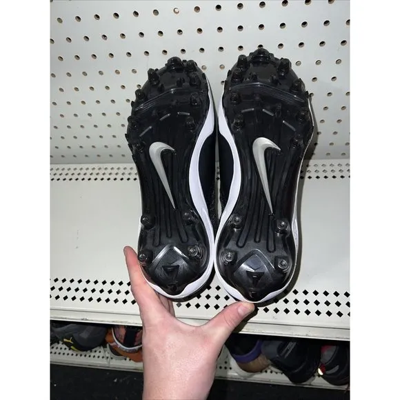 Nike Zoom Code Elite 3/4 TD Mens Football Cleats Size 11.5 Black Gray 603368-002