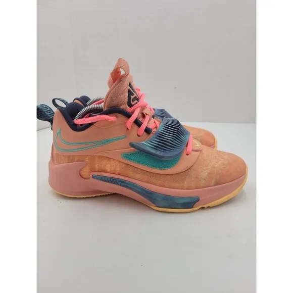 Nike Zoom Freak 3 Shoes Stay Freaky Crimson Bliss DO5966-600 4Y/5.5 Womens Youth