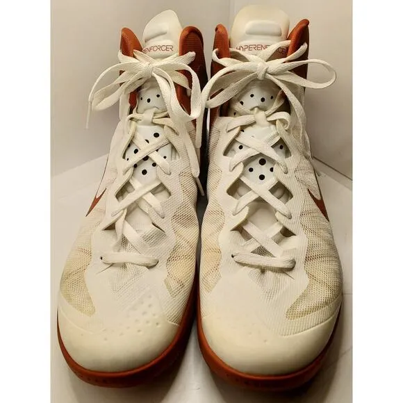 Nike Zoom Hyperenforcer XD Rust, White Mens US Size 13 487786-115 Basketball