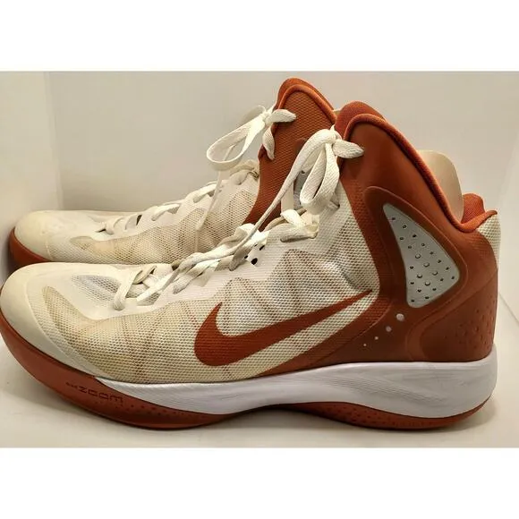 Nike Zoom Hyperenforcer XD Rust, White Mens US Size 13 487786-115 Basketball