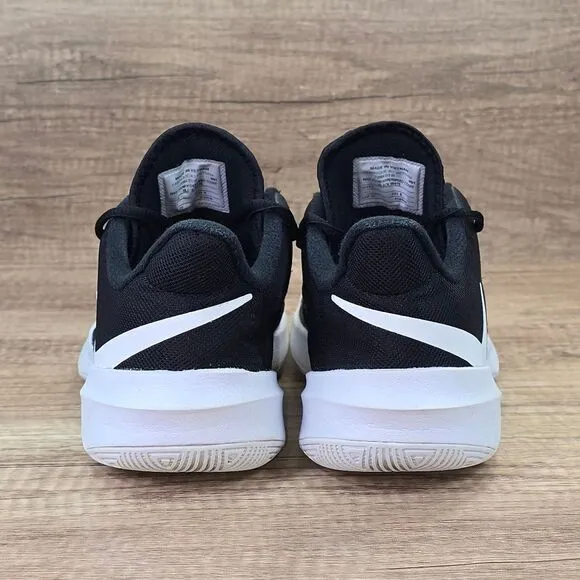 Nike Zoom HyperSpeed Court SAMPLE Men's Size 9 Black White Sneakers (CI2964-010)