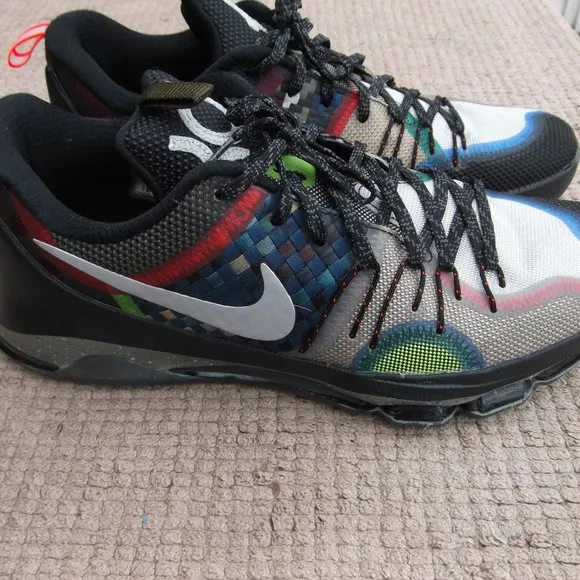 nike zoom kevin durant KD8 VIII SE what the multicolor basketball shoes size 11