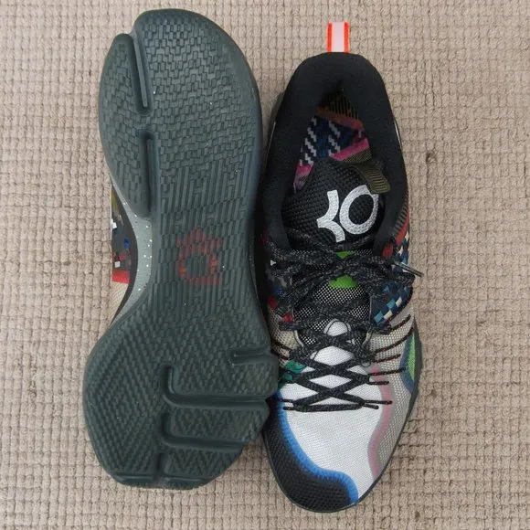 nike zoom kevin durant KD8 VIII SE what the multicolor basketball shoes size 11