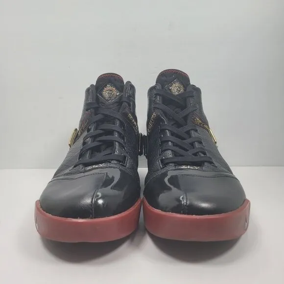 Nike Zoom LeBron 5 2007 Men's Black Varsity Crimson Shoes 317253-001 US Size 11