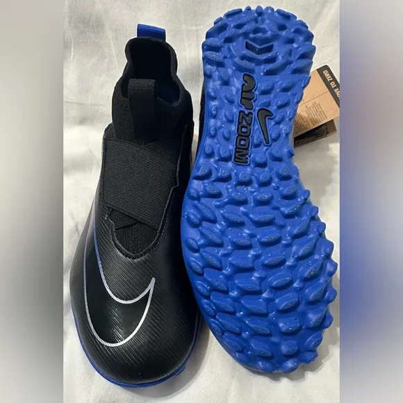 Nike Zoom Mercurial Superfly 9 Academy TF Soccer Shoes DJ5616-040 Youth Size