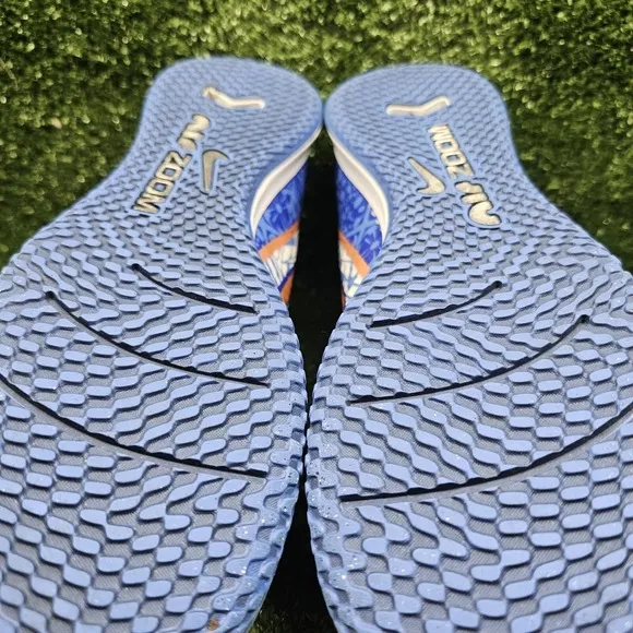 Nike Zoom Mercurial Vapor 15 Academy CR7 IC Azulejo Blue Soccer Shoes Mens 12