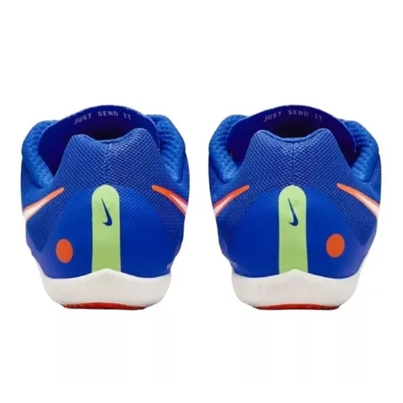 Nike Zoom Rival DC8749-401 Track Field Racing Spikes Shoes Blue Men's Sz 10.5