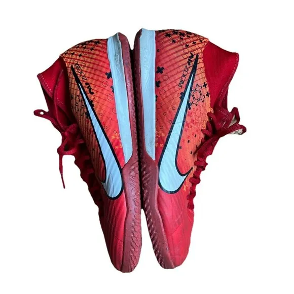 Nike Zoom Superfly 9 Academy MDS IC Soccer Shoes Crimson Men’s Size 7.5