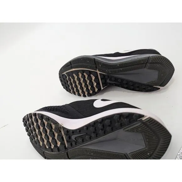 Nike Zoom Winflo 4 Marathon Running Shoes Sneakers Size 10 Black 898466