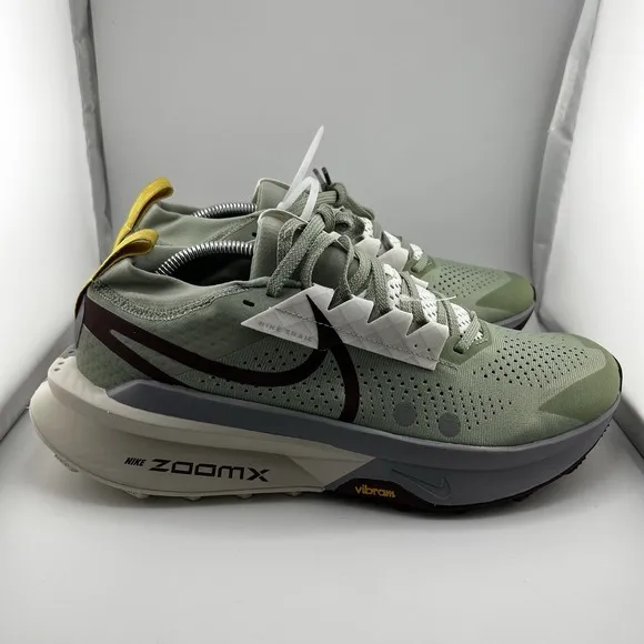 Nike ZoomX Zegama 2 Running Shoes M 10.5 Jade Horizon Phantom Cement FD5190-300