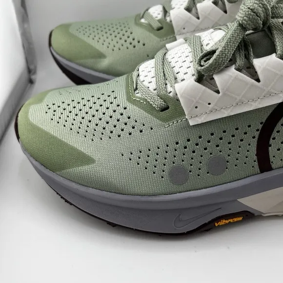 Nike ZoomX Zegama 2 Running Shoes M 10.5 Jade Horizon Phantom Cement FD5190-300