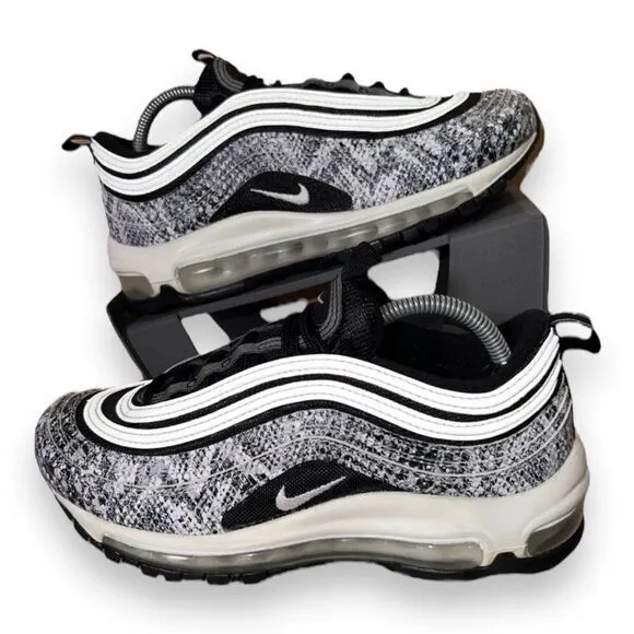 Nike Air Max 97 &quot;Cocoa Snake&quot; Sneakers CT1549-001 Women's 6.5