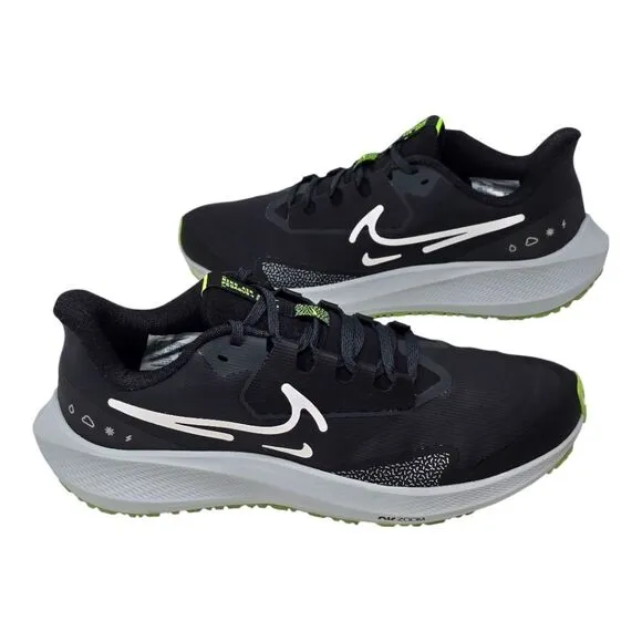 Nike Air Zoom Pegasus 39 Shield Shoes Black Trainer's Men’s Size's DO7625 002